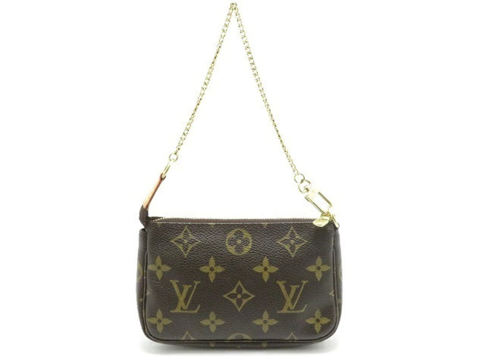 Louis Vuitton Monogram Pochette Accessoires Brown